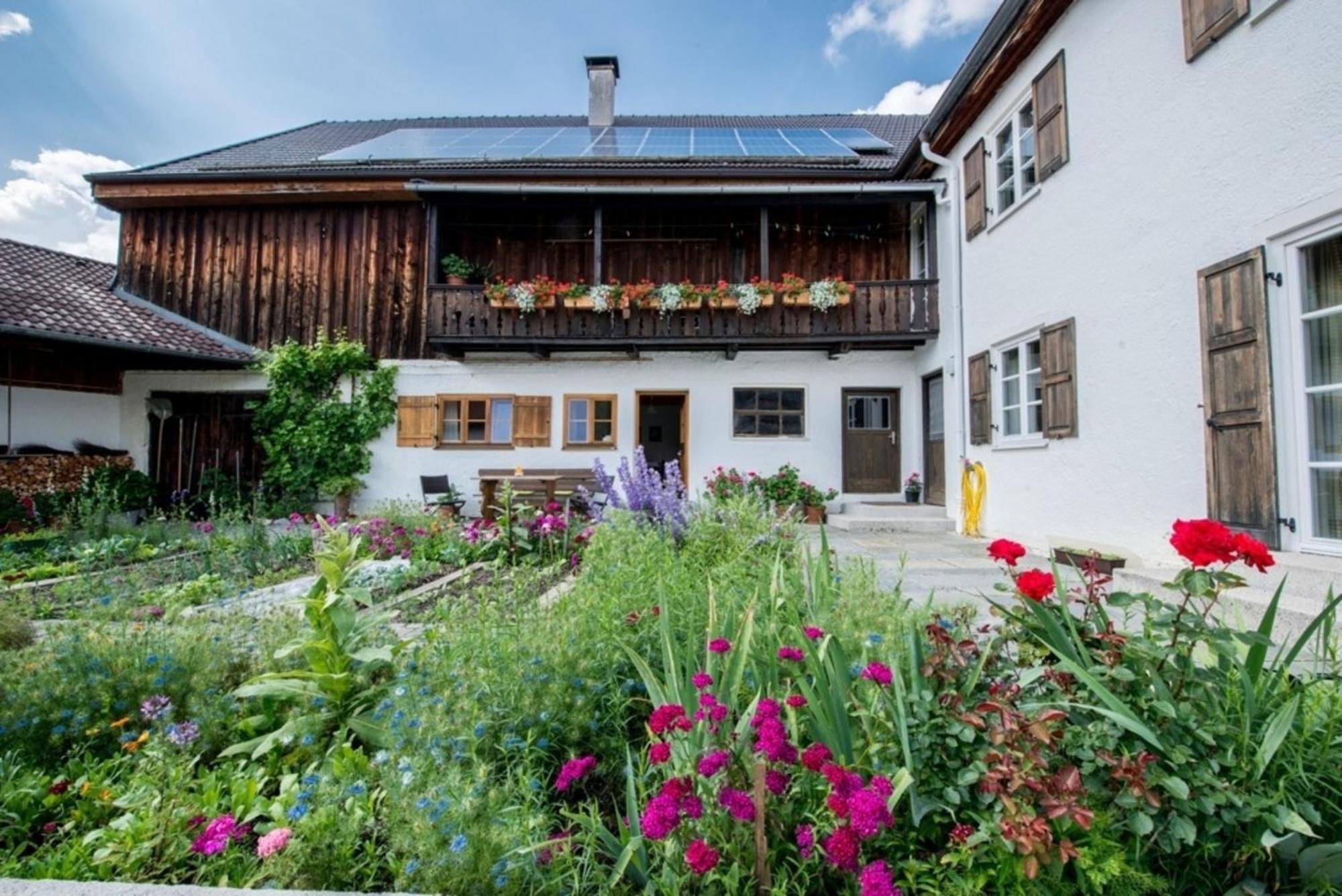 Ferienwohnung Lacherhof Seehausen am Staffelsee Kültér fotó